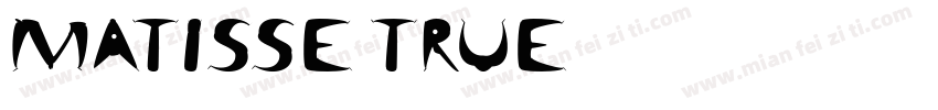 matisse true字体转换